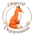 Objectif Dépaysement logo renard voyage doux